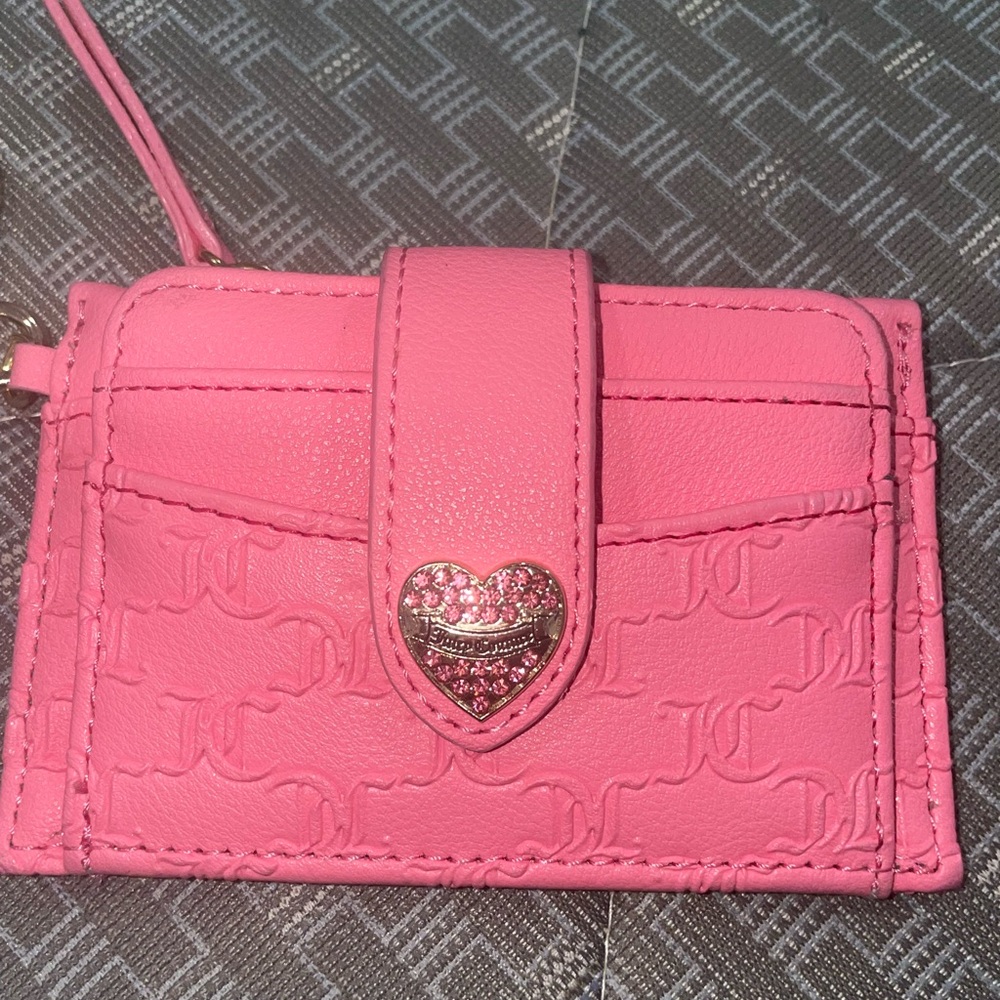 Juicy Couture Pink Card Holder